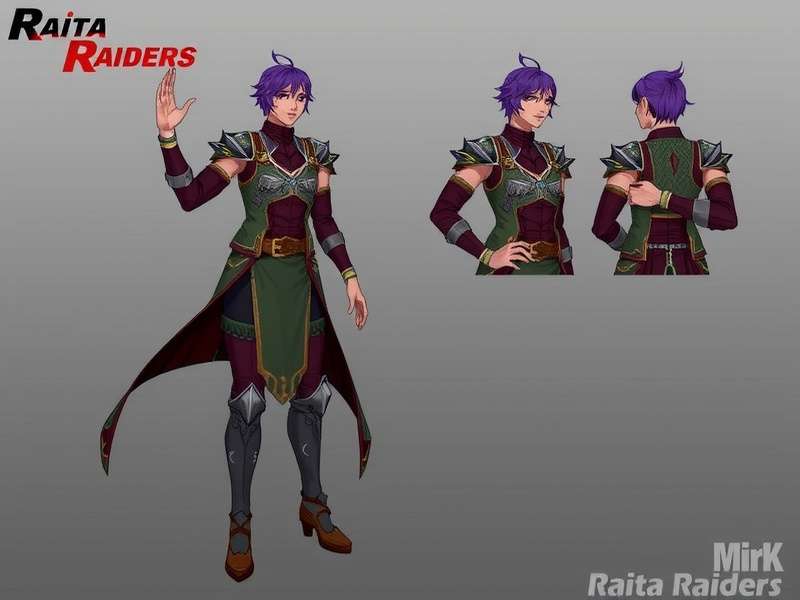 Main Hero of Raita Raiders Raita Raiders Hero Character